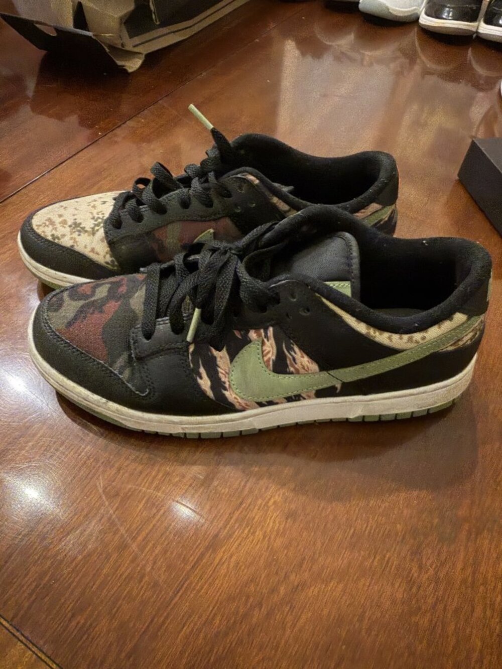 Nike Dunk Low Crazy Camo Sneakers Men’s US 9 - Used